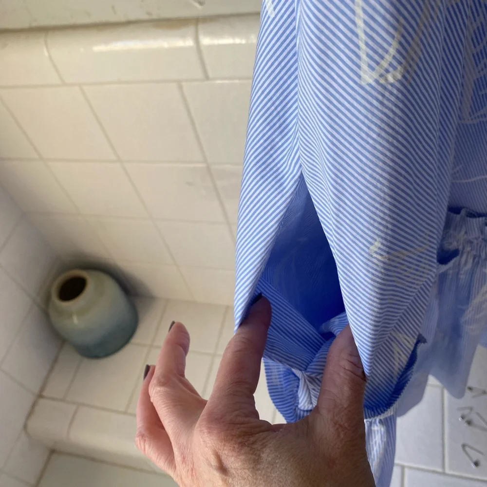 Lilly Pulitzer Blue and White Striped Dress - Picture 6 of 6